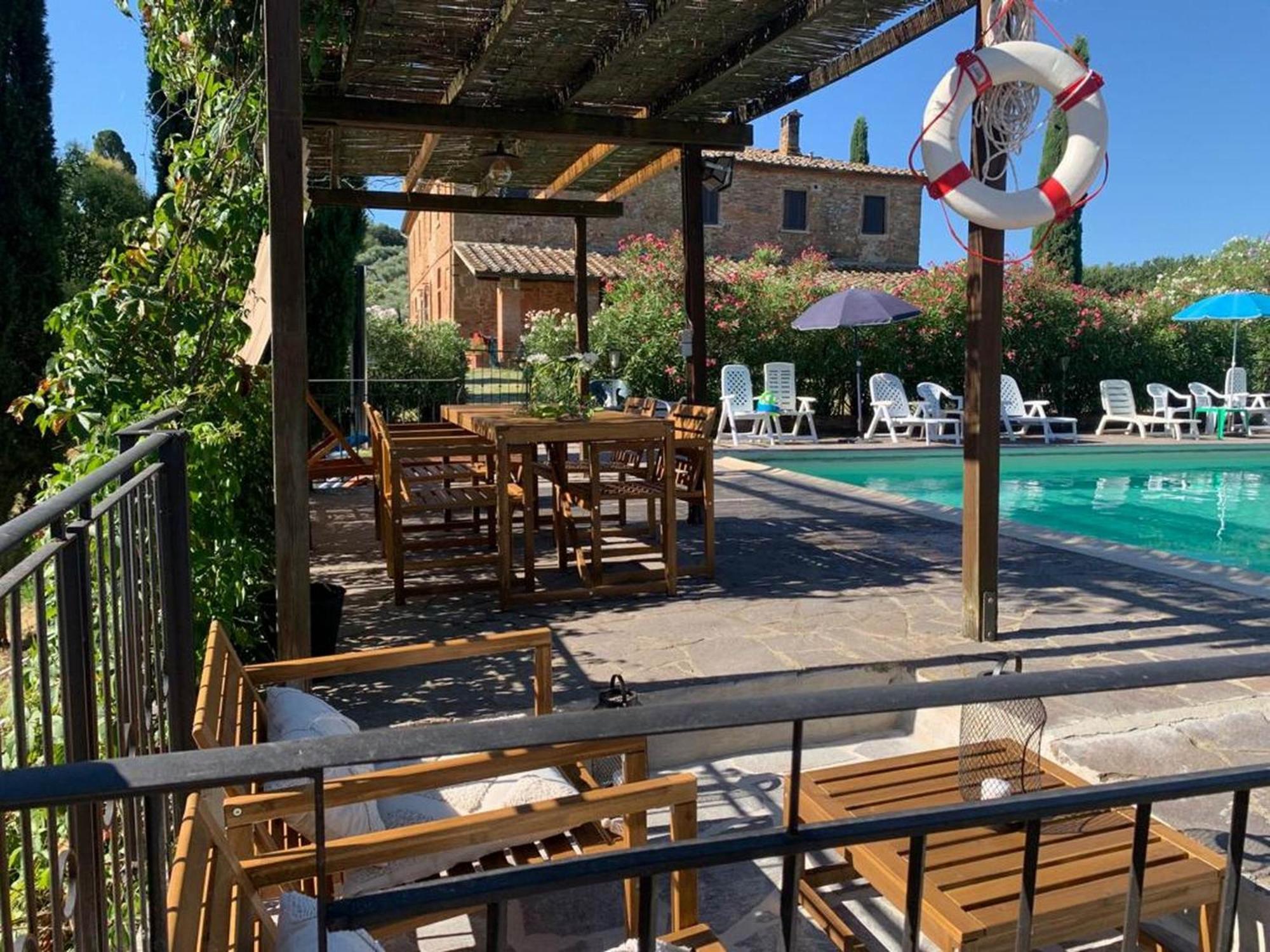 Agriturismo Tranquillo E Con Vista Panoramica Torrita di Siena Buitenkant foto